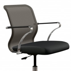 Ergonomischer Besprechungsstuhl Mit Metallrahmen 