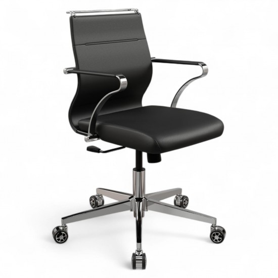 Well 1 Besprechungsstuhl Mit Metallgestell