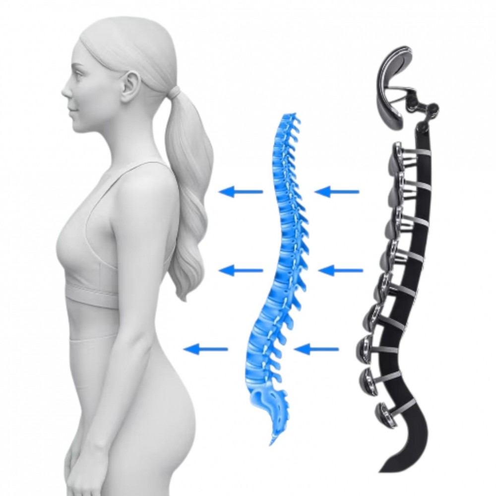 Anatomisch Geformter Chefsessel Mit Metallrahmen