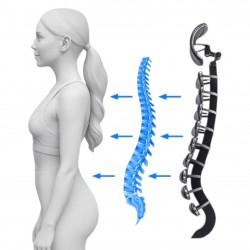 Anatomisch Geformter Chefsessel Mit Metallrahmen