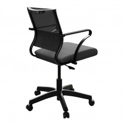 Ergonomischer Besprechungsstuhl Mit Metallrahmen Und 4 Rollen