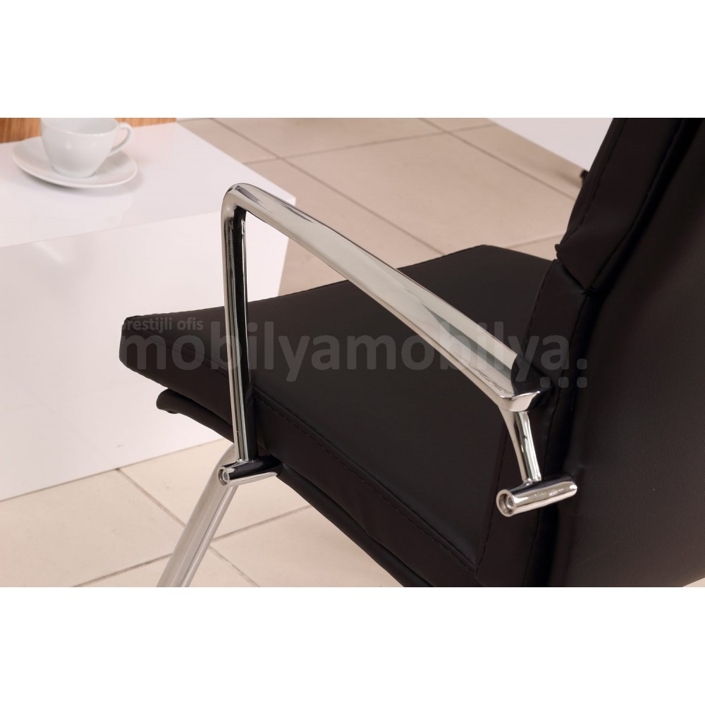 Canberra Executive Office Chair Bamboo White Line Tk.