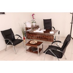 Personal Office Team Weiß Hochglanz