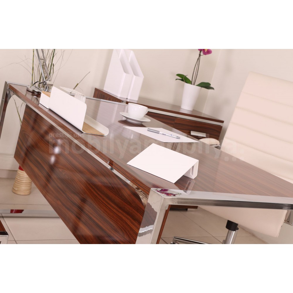 Personal Office Team Weiß Hochglanz