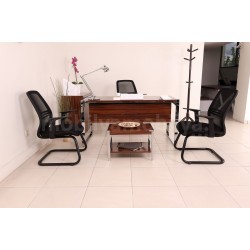 Personal Office Team Weiß Hochglanz